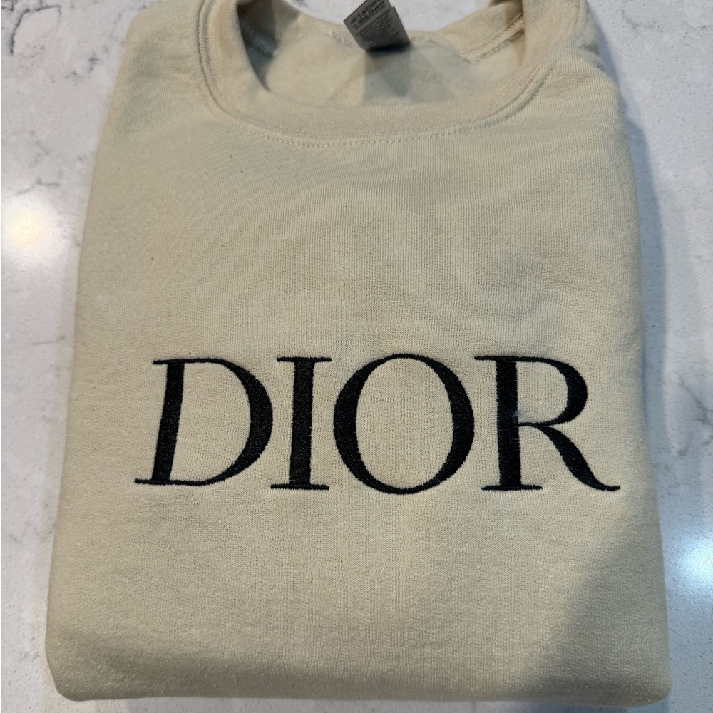 Embroidered Dior Crewneck